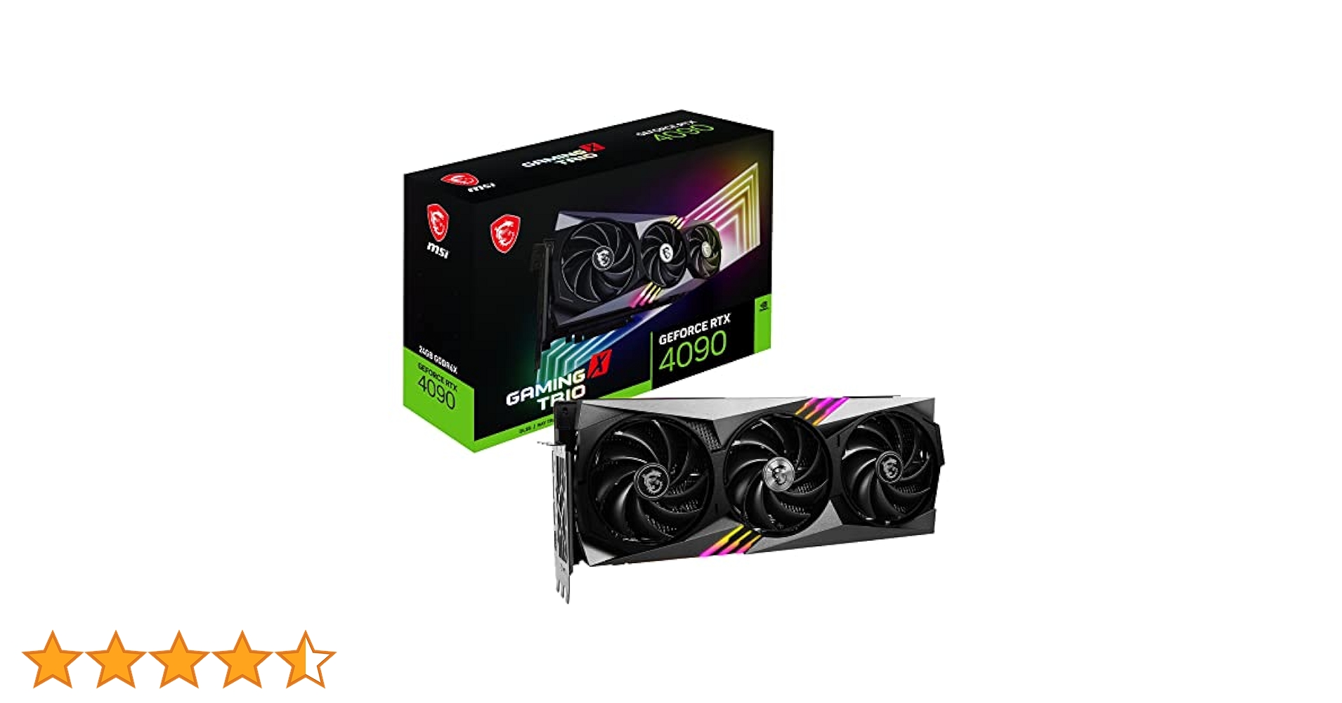 グラフィックボード・グラボ・ビデオカード MSI GeForce RTX 4090 GAMING X TRIO 24G Amazon | MSI GeForce RTX 4090 GAMING X TRIO 24G グラフィック